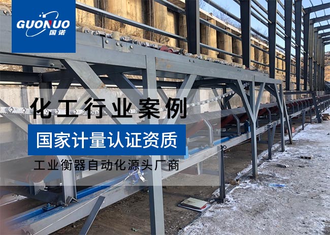 金川集團化工基地皮帶秤、鏈碼校驗