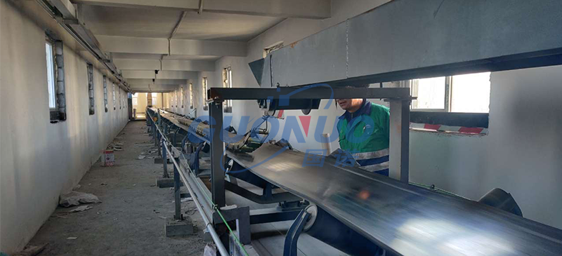 聚焦客戶施工現(xiàn)場：國諾信科電子皮帶秤及校驗(yàn)鏈碼安裝